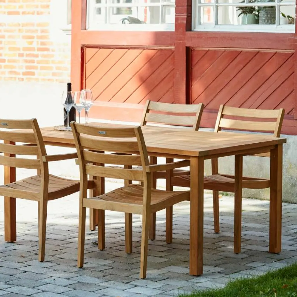 Mandalay Havemøbler|Uderum > Cambridge Havebord 160 cm, Teak