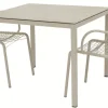 Discount Mandalay Havemøbelsæt m. Terra Bord 82 cm og 2 Ivy Wire Stole, Taupe