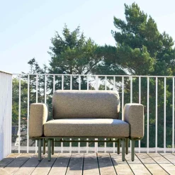 Hot Ivy Loungestol m. Udtræk 119-188 cm, Havemøbler|Uderum