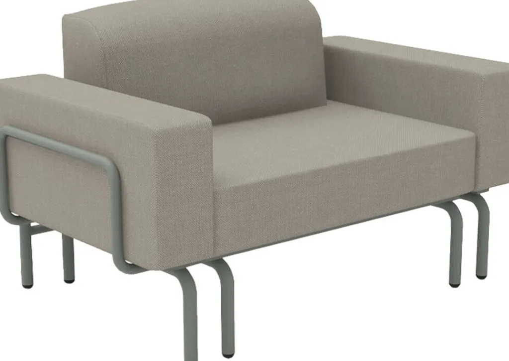 Hot Ivy Loungestol m. Udtræk 119-188 cm, Havemøbler|Uderum