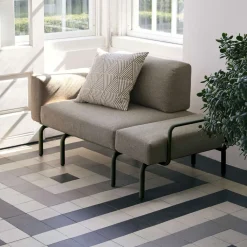 Hot Ivy Loungestol m. Udtræk 119-188 cm, Havemøbler|Uderum