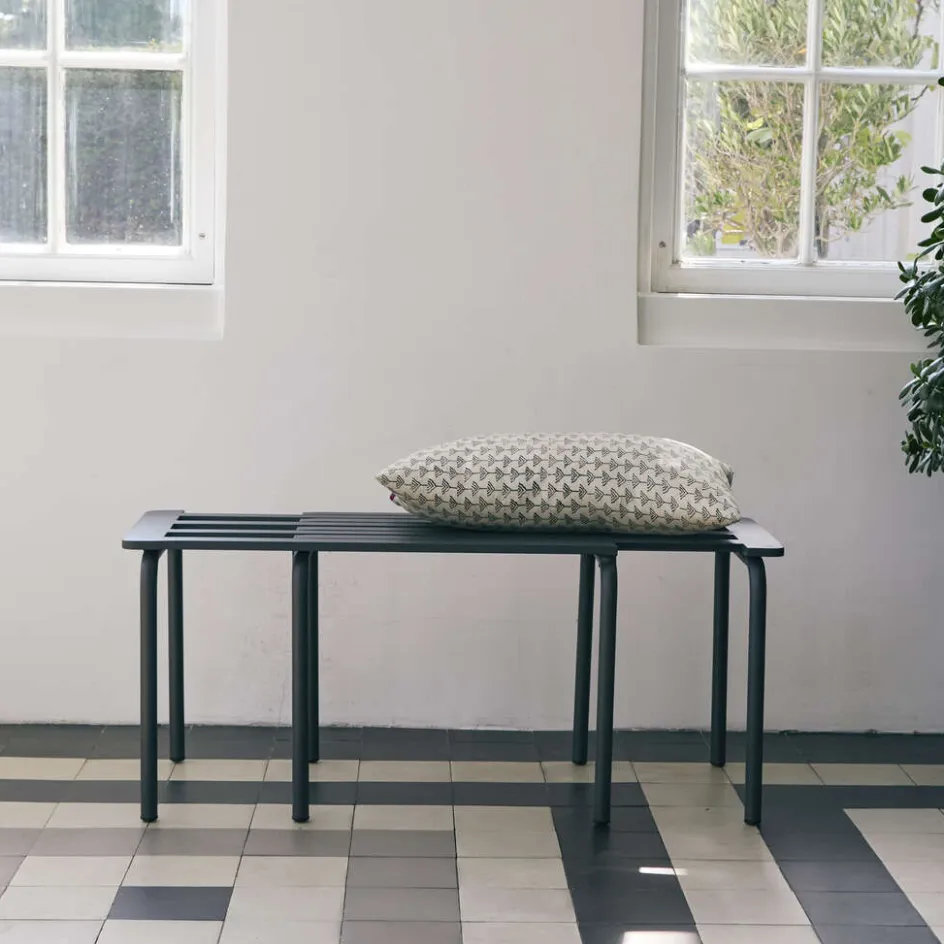 Mandalay Ivy Udtræksbænk 88-118 cm, Antracit