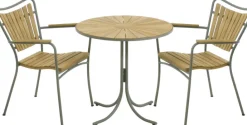 Outlet Marguerit Cafésæt m. 2 Stole Ø70 cm, Havemøbler|Uderum