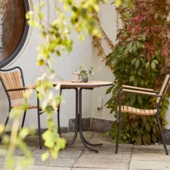 Sale Marguerit Cafésæt m. 2 Stole Ø70 cm, Havemøbler|Uderum