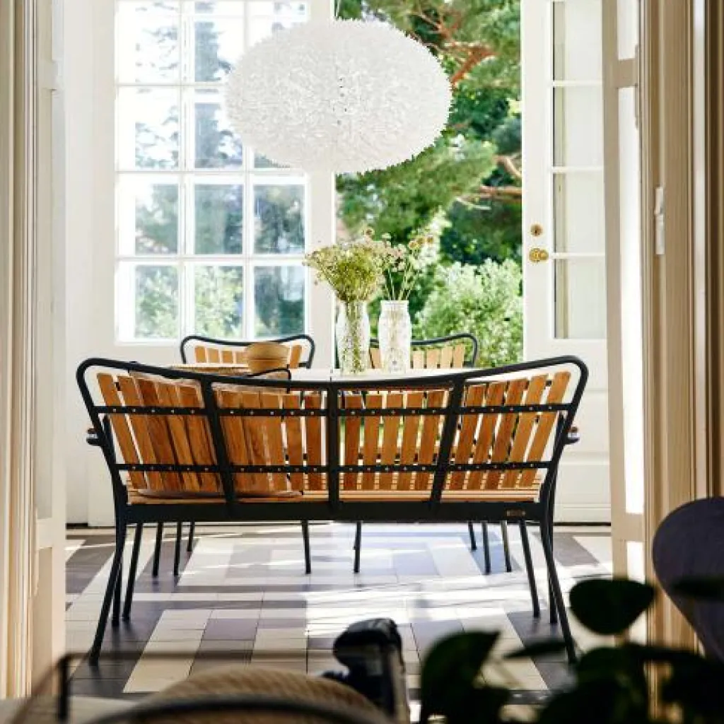 Mandalay Havemøbler|Uderum > Marguerit Havebænk 3 Pers. 143 cm,