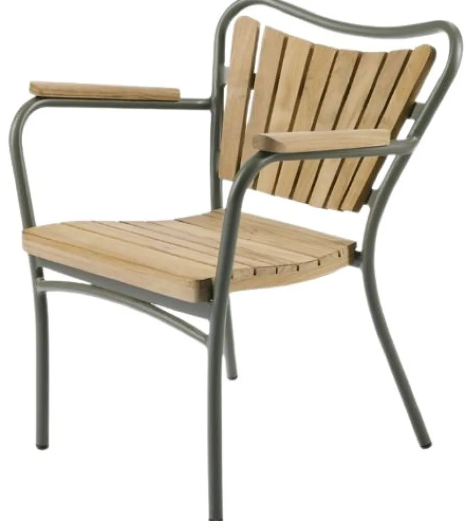 Best Mandalay Marguerit Kids Stol H47 cm, Teak/Oliven