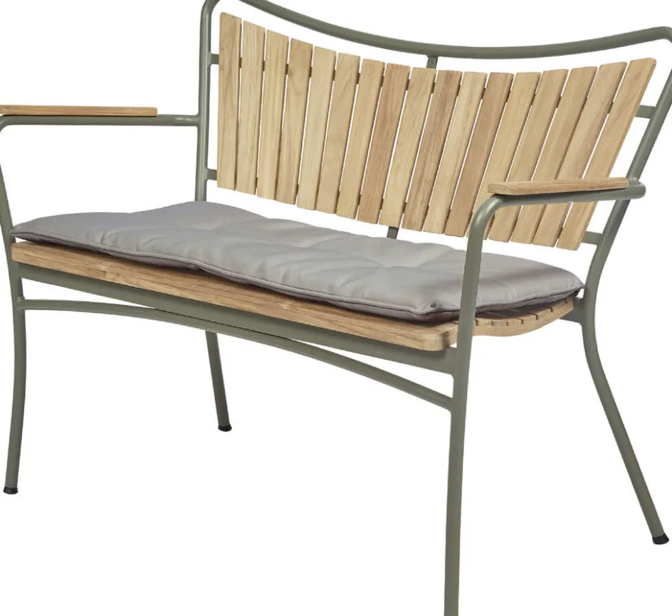 Discount Mandalay Marguerit Sædehynde t. 2 Pers. Bænk , Khaki