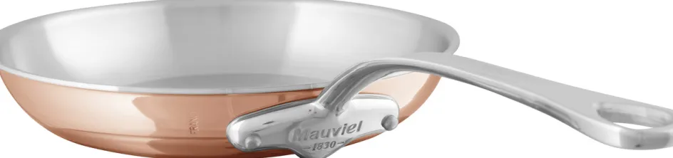 Mauviel M 6s Stegepande 26 cm, Kobber/Stål