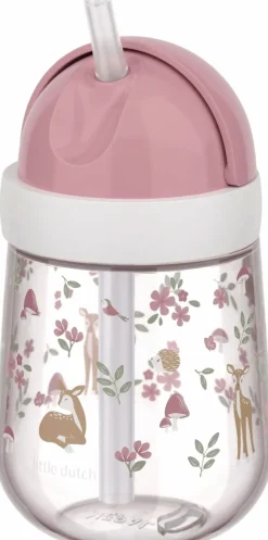 New Mepal Mio Børnekrus m. Sugerør 300 ml, Fairy Garden