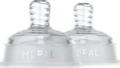 Hot Mepal Mio Flaskesutter 2 stk. Medium, Klar