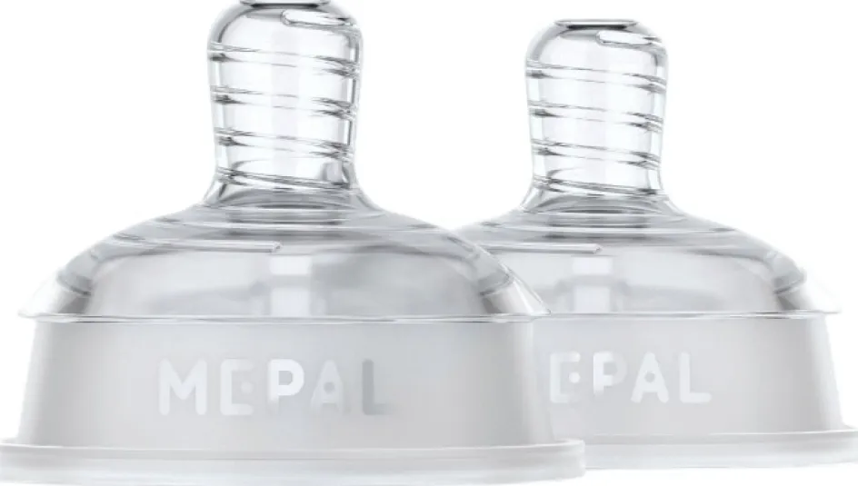 Hot Mepal Mio Flaskesutter 2 stk. Medium, Klar