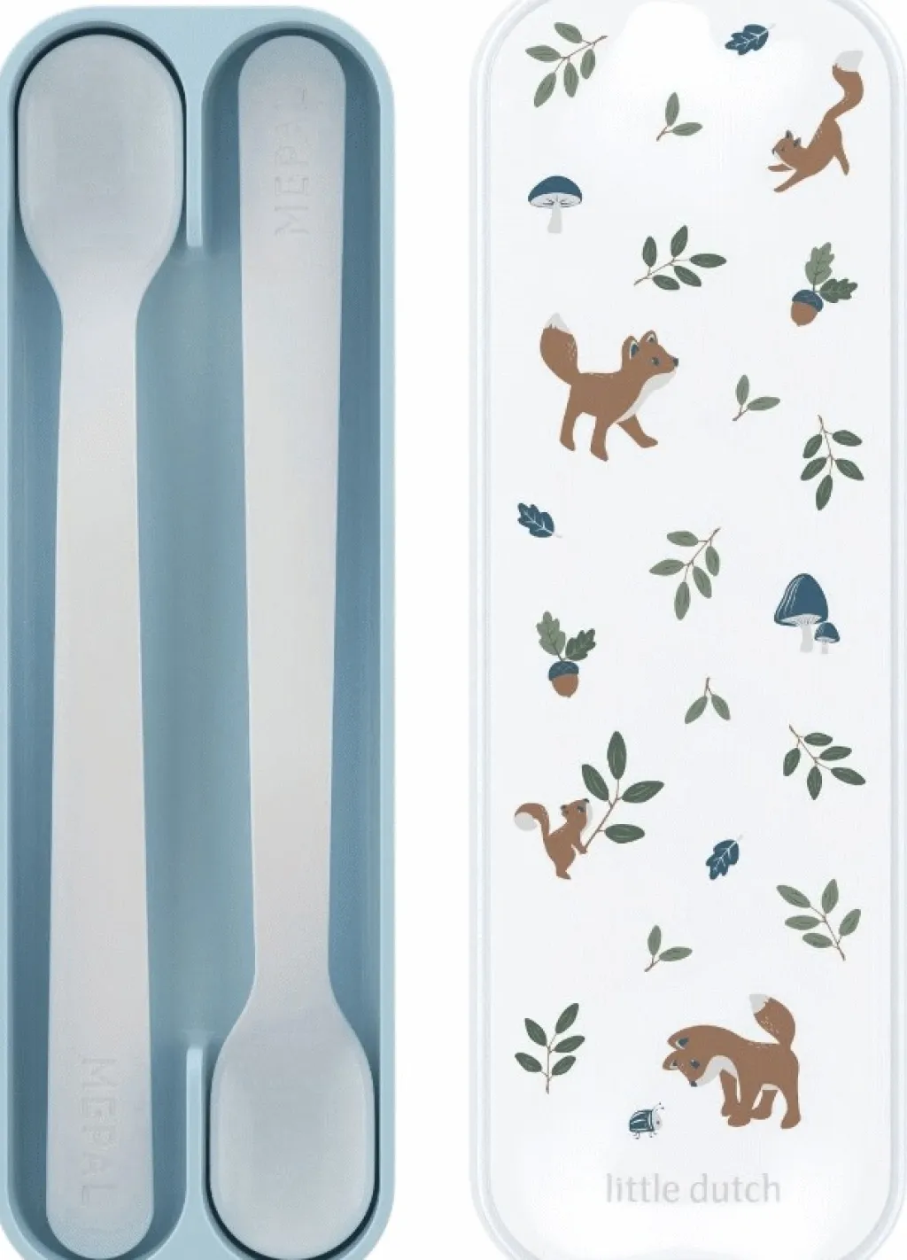 Discount Mio Madeske 2 stk, Forest Friends Børn Børnebestik