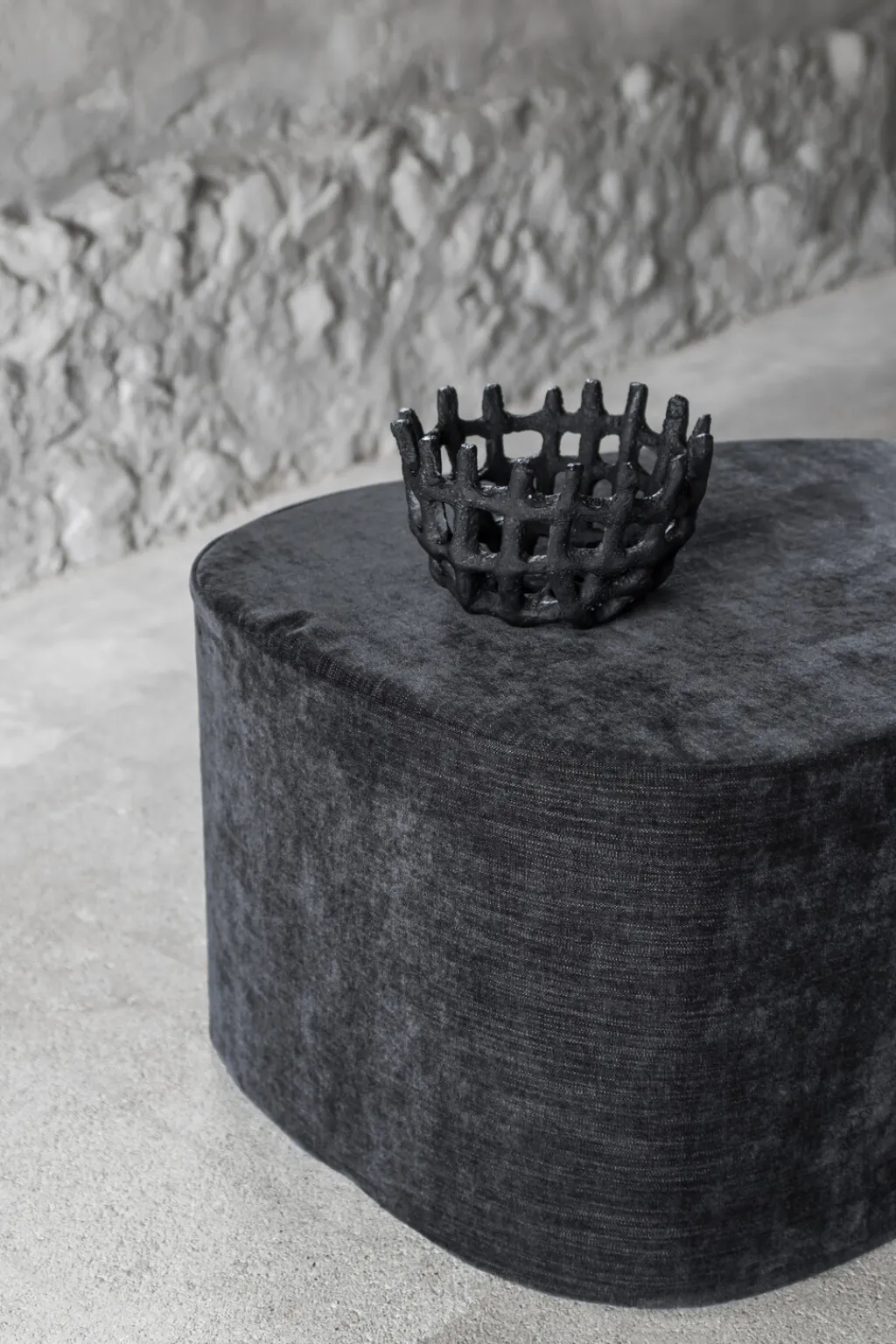 Mette Ditmer Skåle|Spisestue > Art Piece Skål , Sort