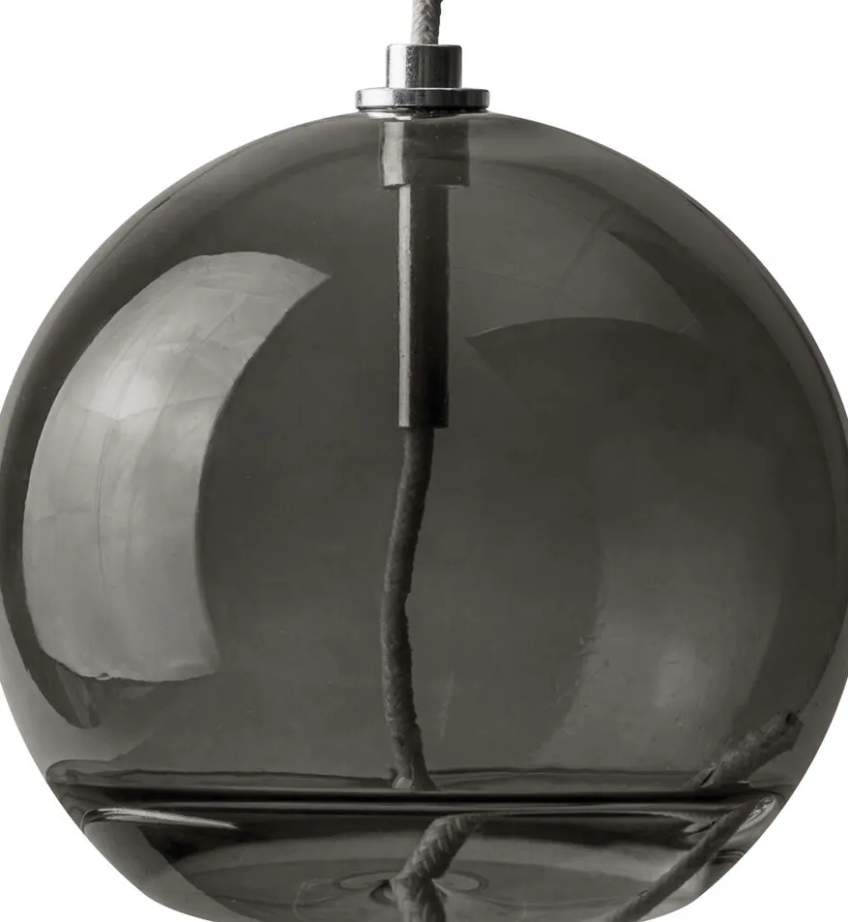 Clearance Mette Ditmer Aura Olielampe H, Smoke Grey