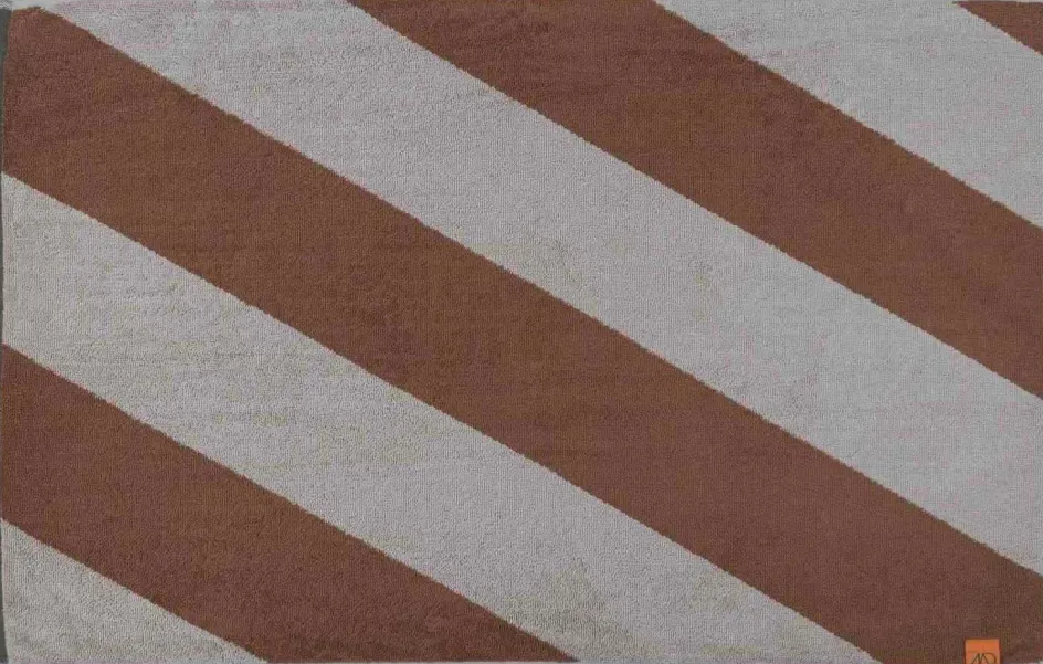 New Mette Ditmer Diagonal Bademåtte 50x80 cm, Brick