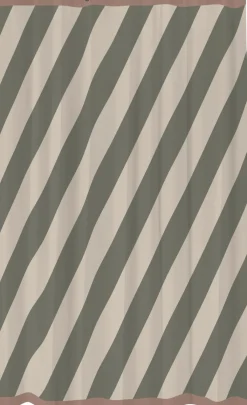 Clearance Diagonal Badeforhæng 150x200 cm, Badeværelse