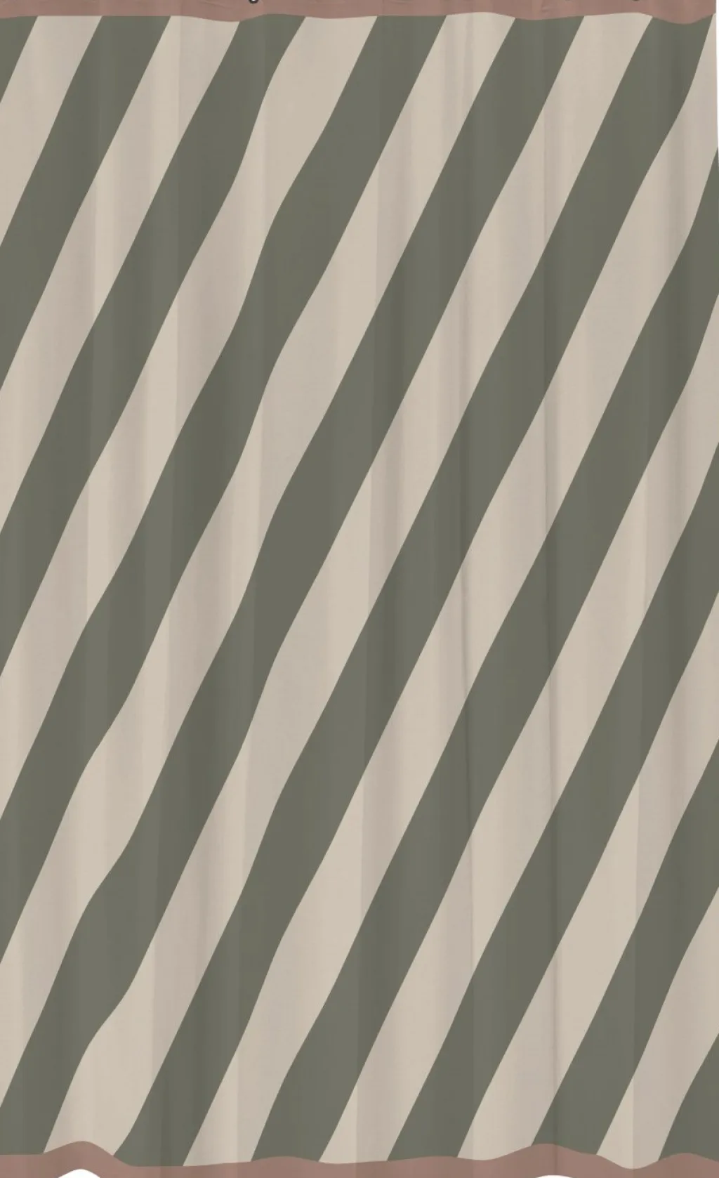 Clearance Diagonal Badeforhæng 150x200 cm, Badeværelse
