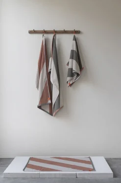 Sale Diagonal Håndklæde 2 stk 40x55 cm, Håndklæder Og Vaskeklude|Badeværelse