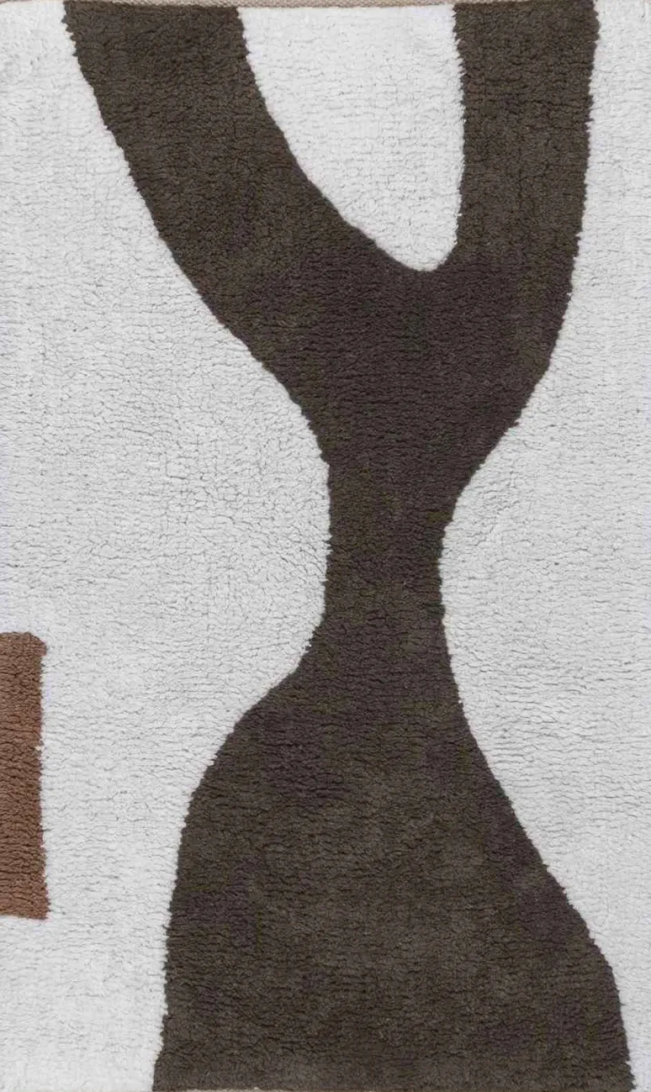 Outlet Mette Ditmer Figura Gulvmåtte , Brun
