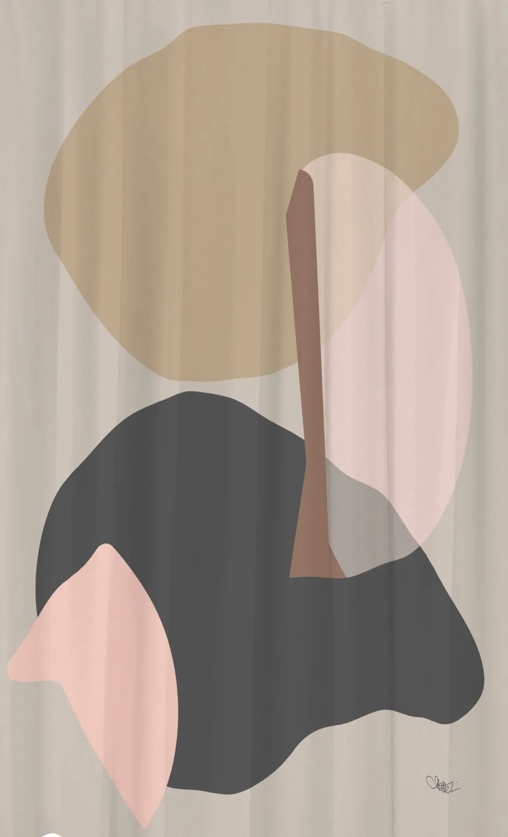 Mette Ditmer Badeværelse > Gallery Badeforhæng 150x200 cm,
