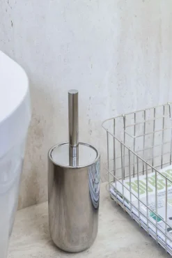 Mette Ditmer Lotus Toiletbørste, Krom