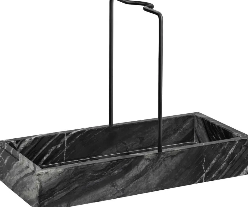 Discount Mette Ditmer Marble Opvaskeholder H17,5 cm, Sort/Grå