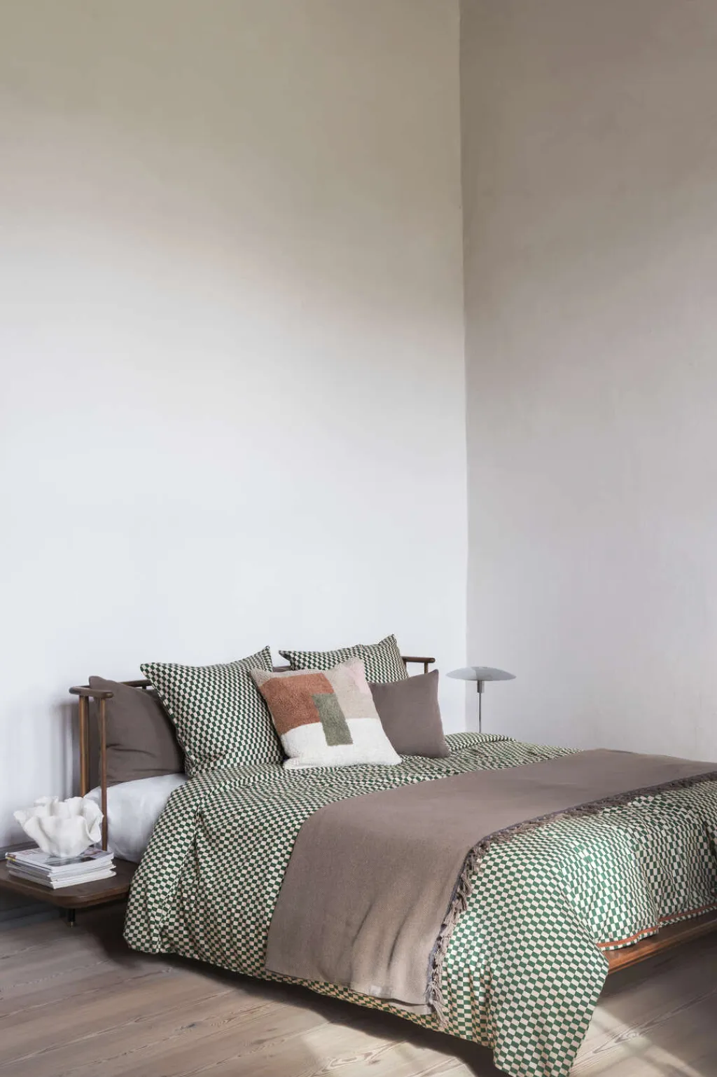 Outlet Mini Sengetøj , Pine Green/Tan Soveværelse|Soveværelsestekstiler