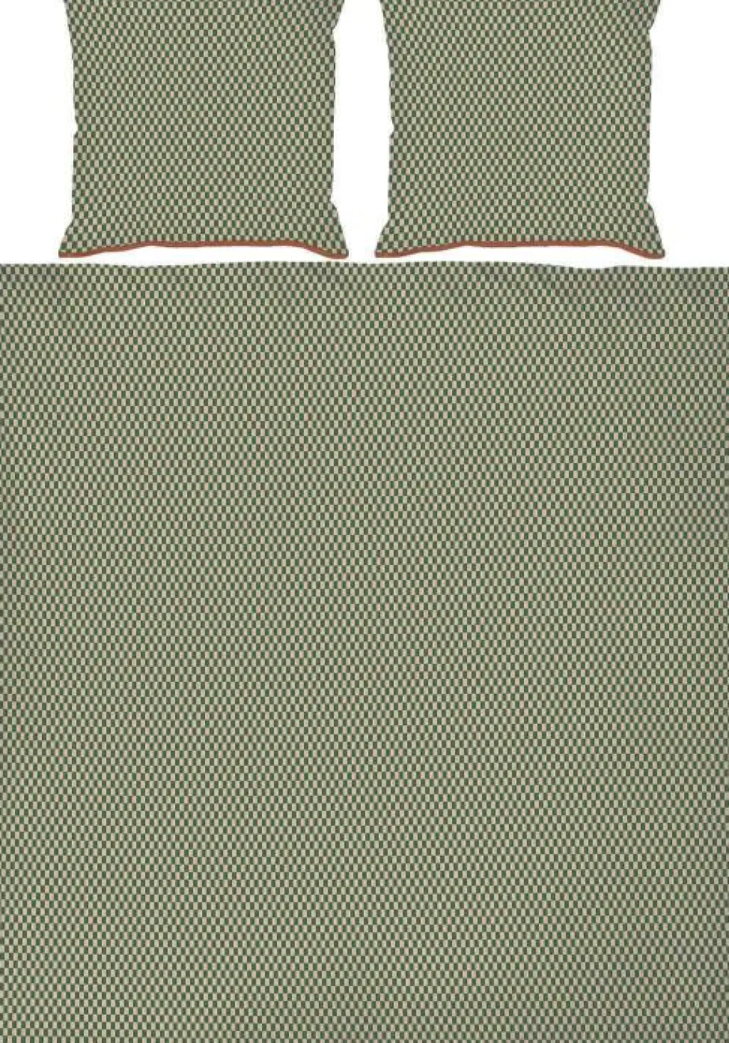 Outlet Mini Sengetøj , Pine Green/Tan Soveværelse|Soveværelsestekstiler