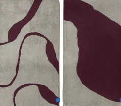 Online Mette Ditmer Nova Arte Håndklæde , Wine/Sand