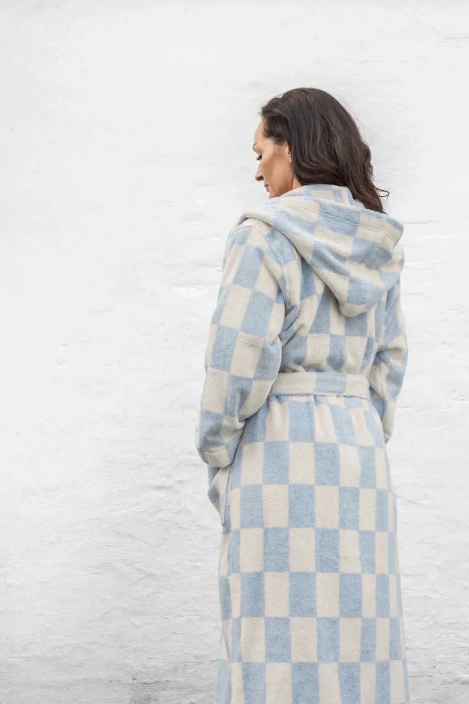 Outlet Mette Ditmer Retro Badekåbe L/, Light Blue