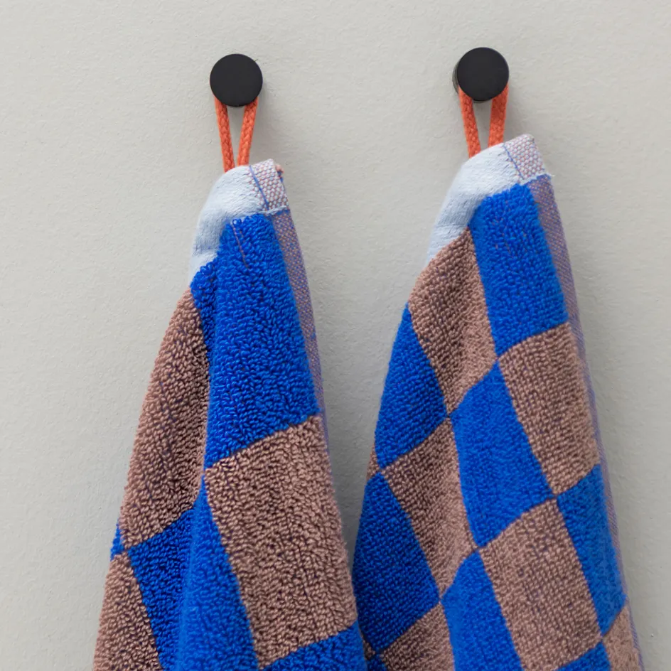Best Mette Ditmer Retro Håndklæde 2 stk 40x55 cm, Cobalt