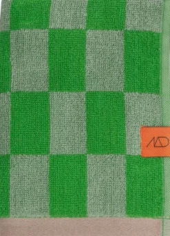 Sale Mette Ditmer Retro Håndklæde 2 stk 40x55 cm, Classic Green