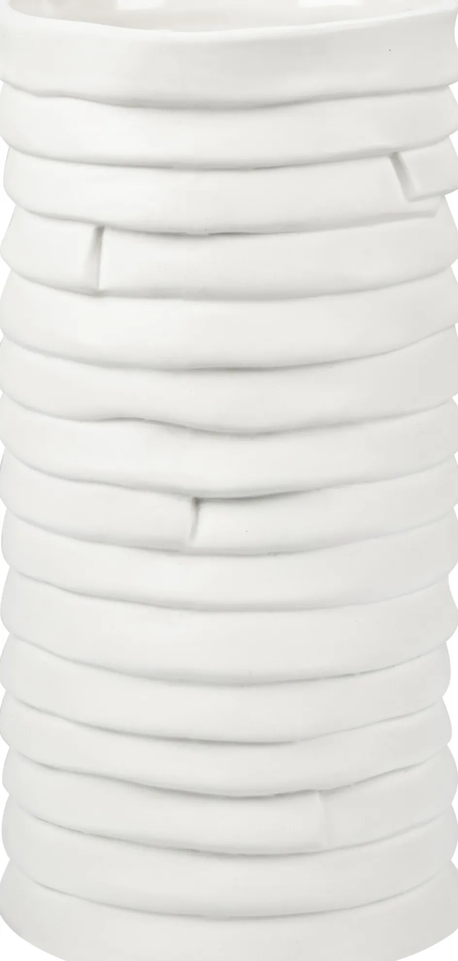 Clearance Mette Ditmer Ribbon Vase H, Hvid