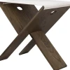 Mette Ditmer Stole > Roots Taburet H48 cm, Mørk Olieret Eg