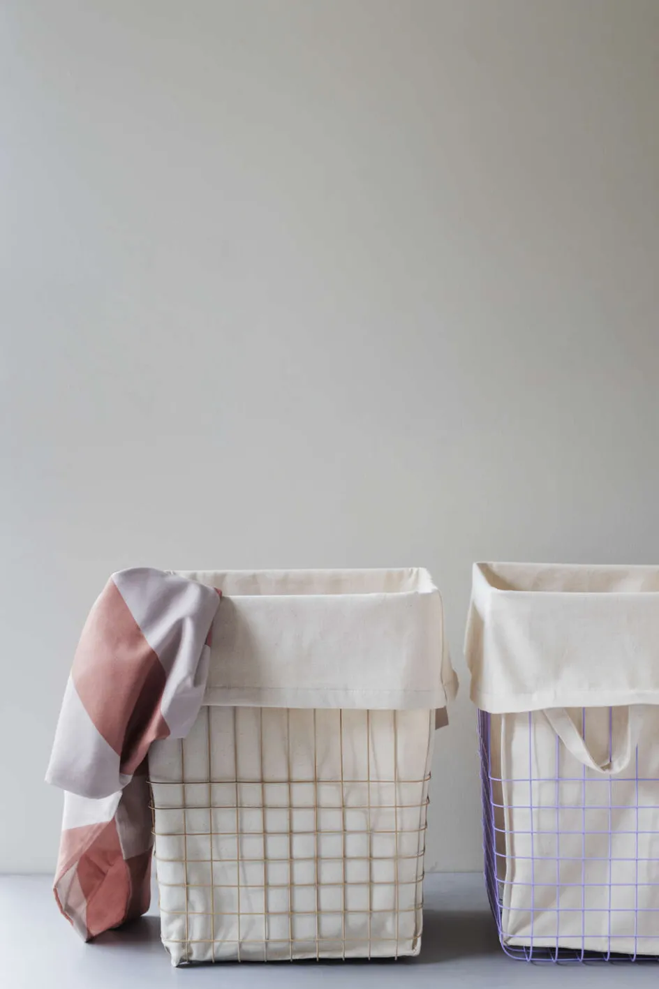 Sale Mette Ditmer Store-it Vasketøjskurv H50 cm, Sand