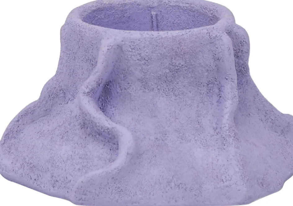 Sale Mette Ditmer Art Piece Lysestage H6 cm, LyseLilac