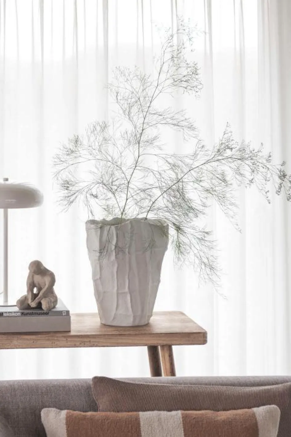 Discount Mette Ditmer Art Piece Vase H33,5 cm, Off-white