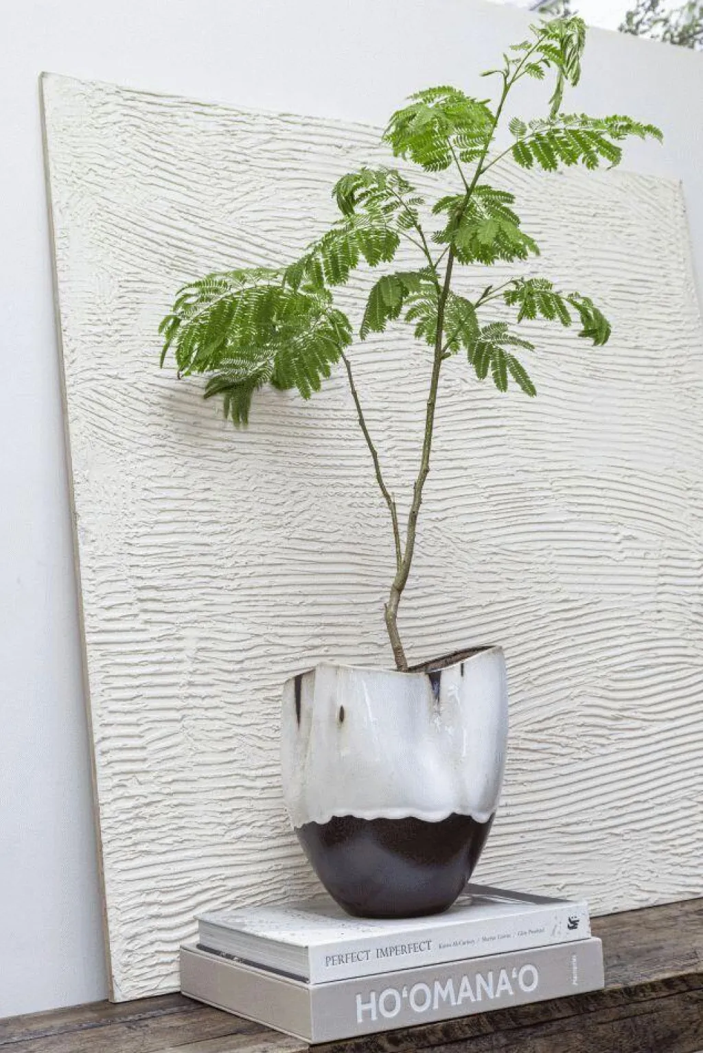 Best By Hand Vase H24,5 cm, Off-White Stue|Vaser