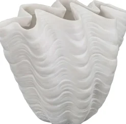 Mette Ditmer Stue|Vaser > Shell Vase H, Off-white