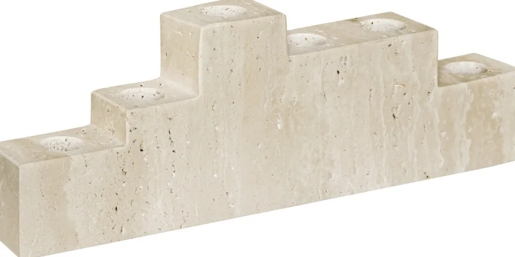 Mette Ditmer Lysestager > Step Lysestage H11,5 cm, Linen