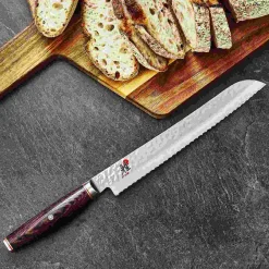 Online 6000 MCT Brødkniv 23 cm, Pakkatræ Brødknive
