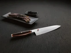Online 6000 MCT Gyutoh Kniv 16 cm, Pakkatræ Japanske Knive