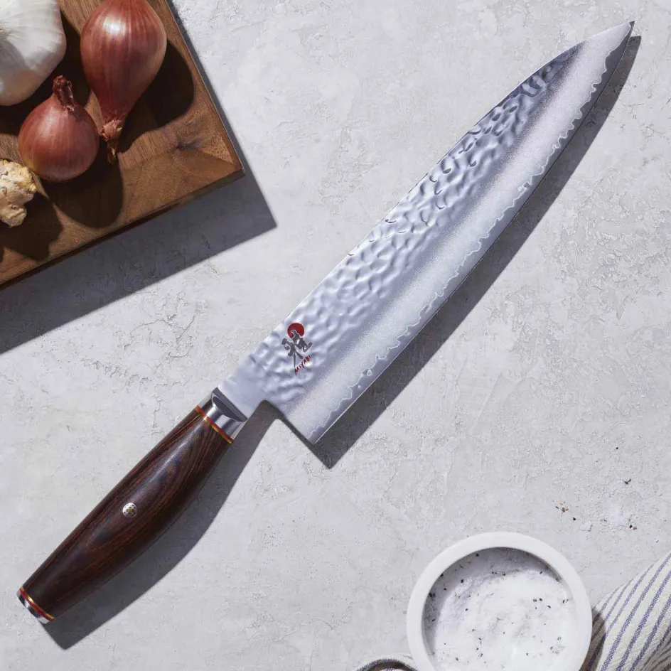 Best MIYABI 6000 MCT Gyutoh Kniv 24 cm, Pakkatræ