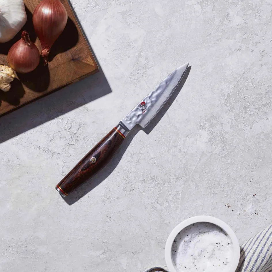 New MIYABI 6000 MCT Shotoh Kniv 9 cm, Pakkatræ
