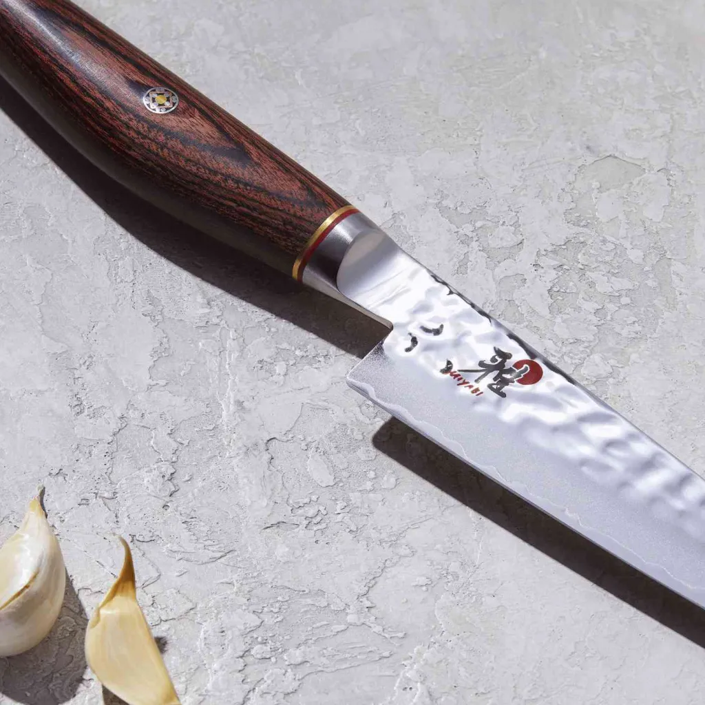 MIYABI Japanske Knive > 6000 MCT Shotoh Kniv 13 cm, Pakkatræ