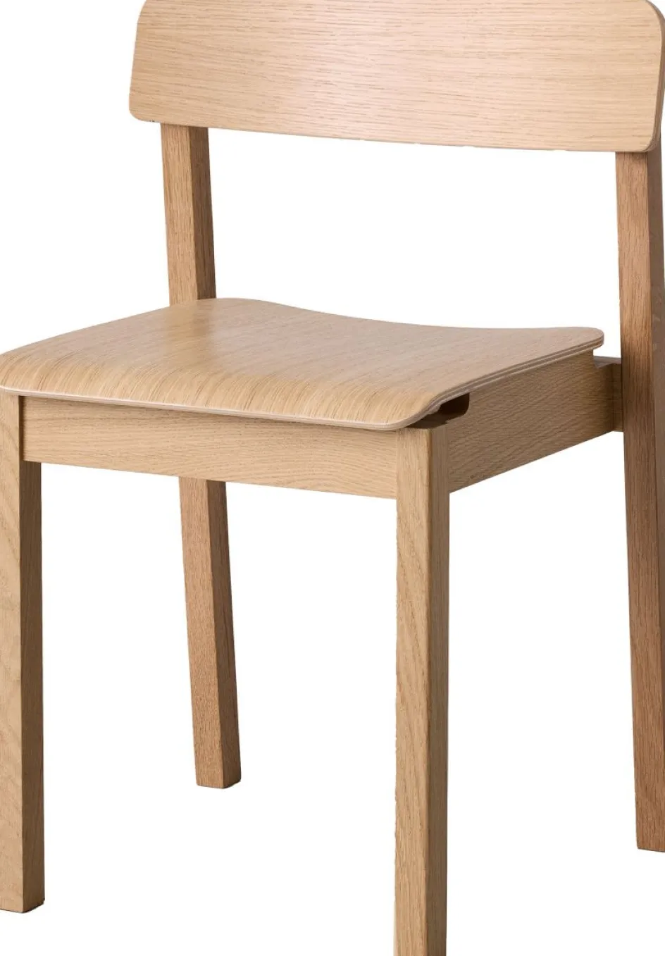 Discount MOEBE Everyday Stol H75 cm, Lakeret Eg