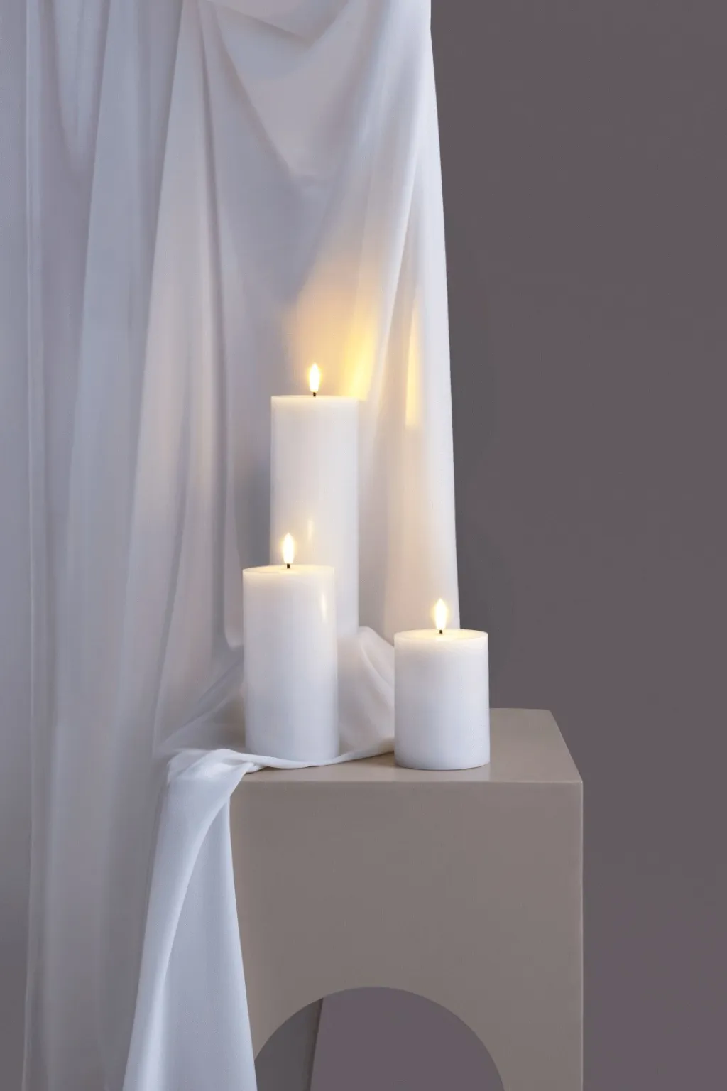 New Bloklys LED , Stearinlys|Led Stearinlys