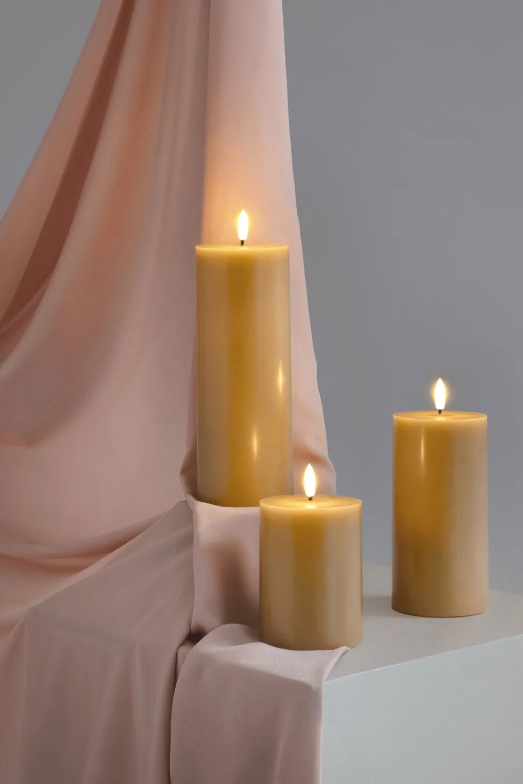 Moods & More Stearinlys|Led Stearinlys > Bloklys LED ,