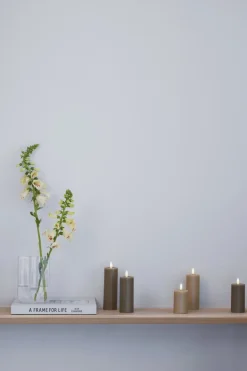 Sale Bloklys m. Smelteeffekt LED , Stearinlys|Led Stearinlys