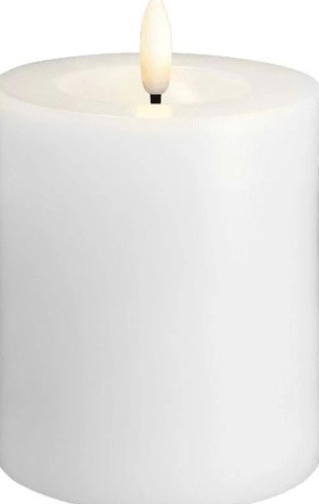Moods & More Stearinlys|Led Stearinlys > Bloklys m. Smelteeffekt LED ,